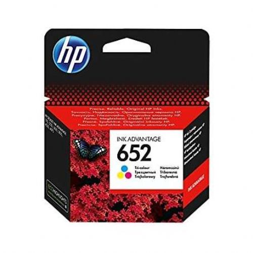 CARTUCCIA HP 652 COLORE F6V24AE ORIGINALE